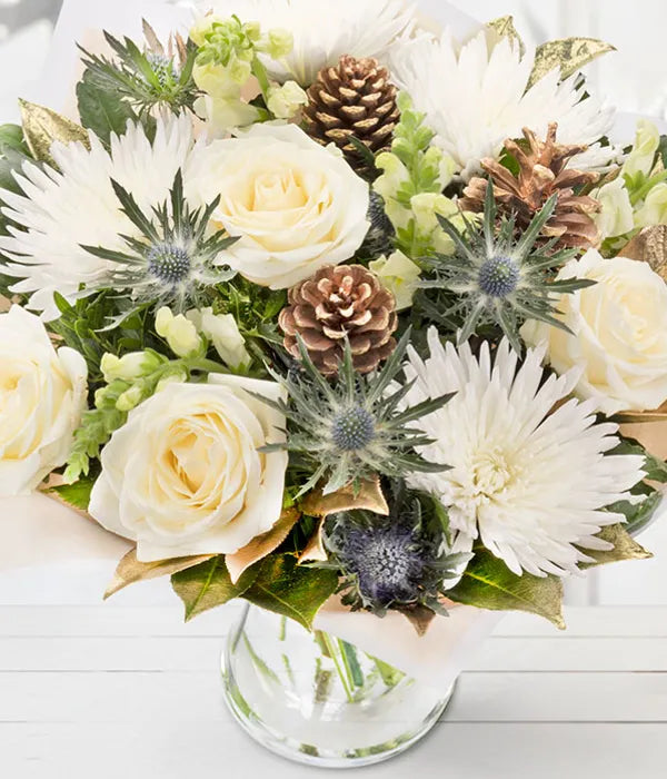 christmas birthday flowers