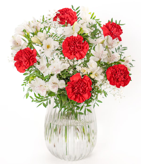 artificial poinsettia potted plants