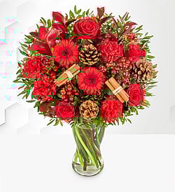 christmas basket arrangements