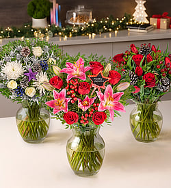 fresh christmas flowers