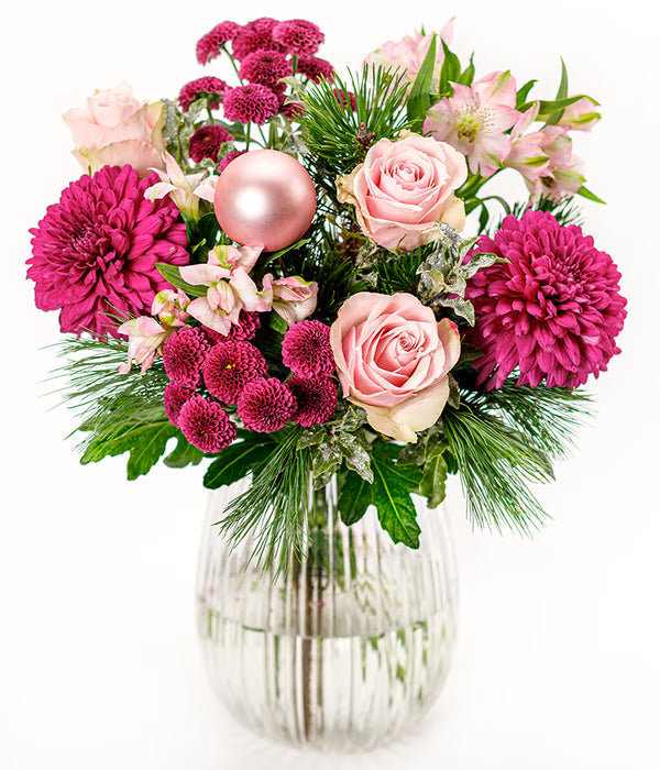 holiday flower centerpieces